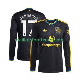 Maillot/Tenue Manchester United Alejandro Garnacho 17 Troisieme 2025/2026 Manche Longue